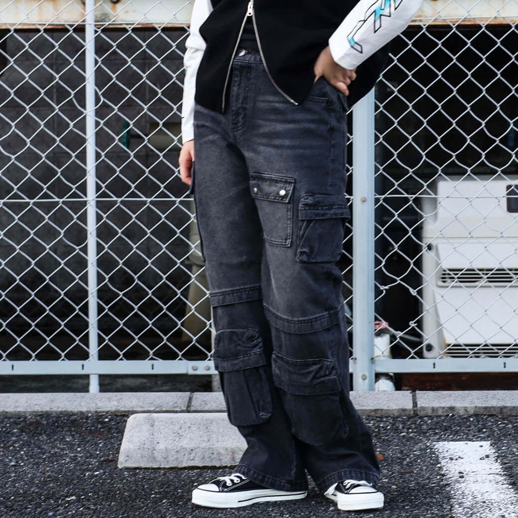 X-girl エックスガール POCKET DENIM PANTS｜BORN FREE ONLINE SHOP