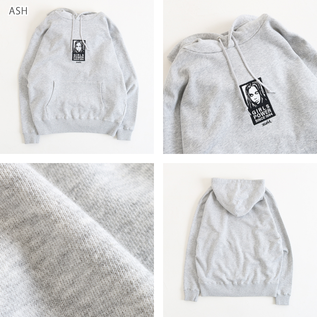 ガールちゃん専用 X-girl エックスガール FACE PATCH SWEAT HOODIE｜BORN FREE