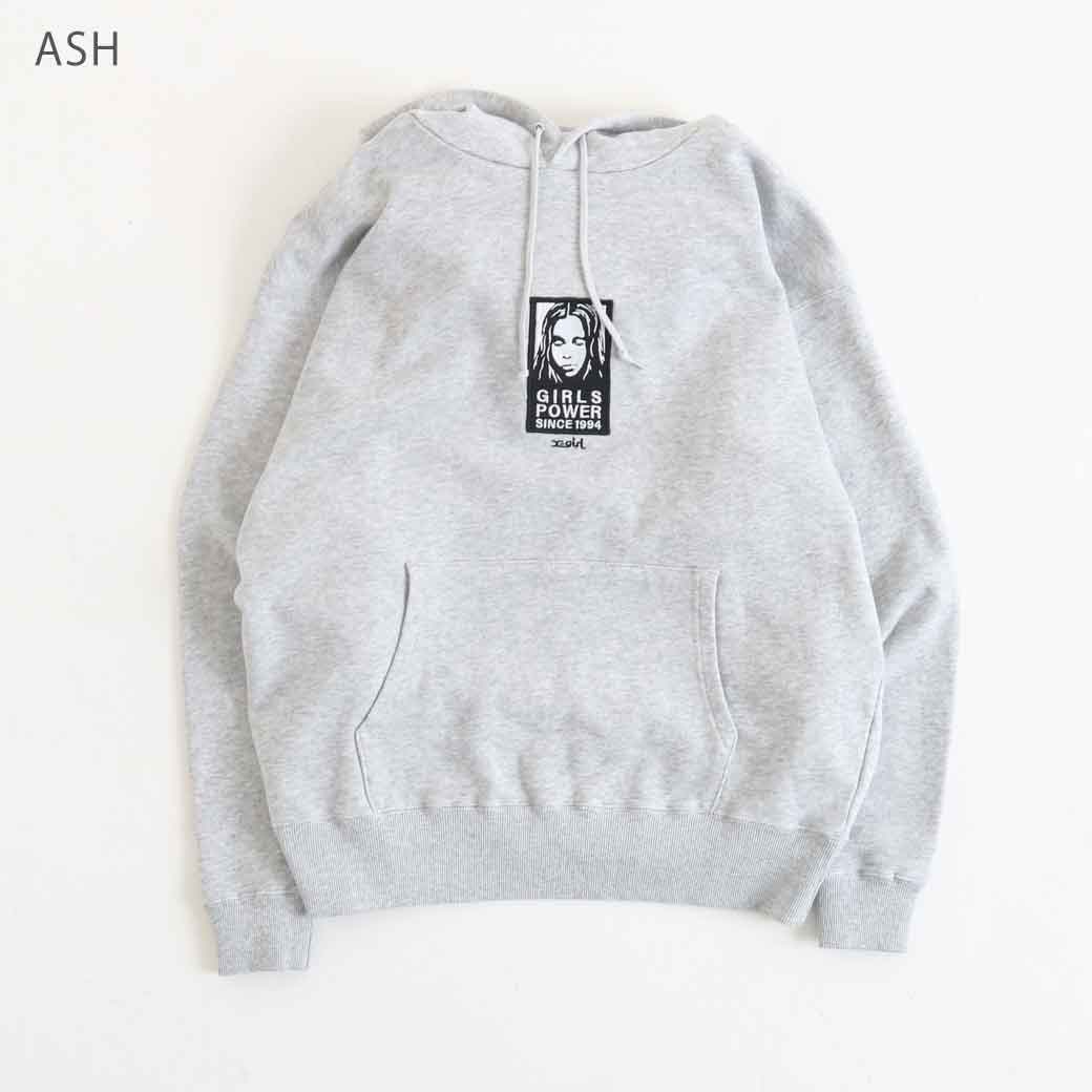 [GRAVER]★25SS★韓国人気★GIRL&BOY SWEATSHIRT X-girl エックスガール RHINESTONE STAR CURSIVE LOGO SWEAT