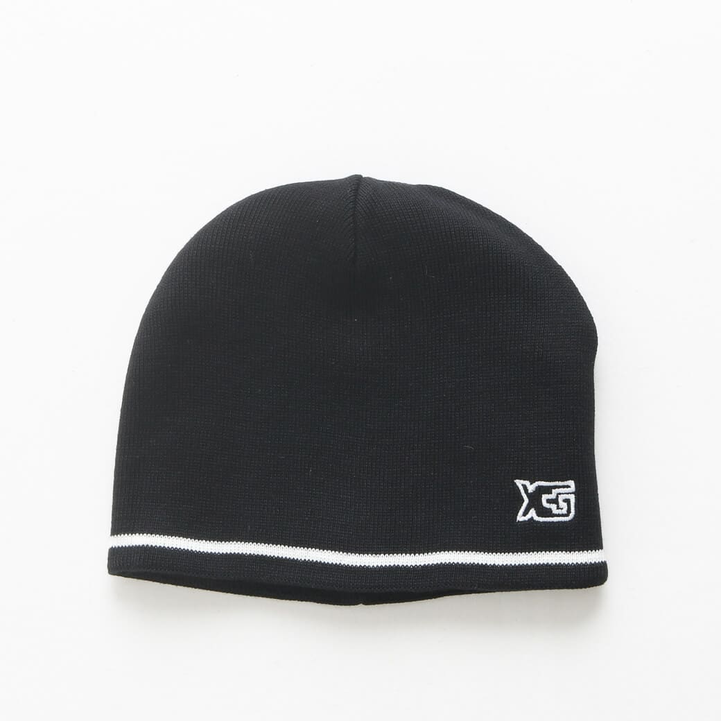 happy99 リバーシブル　ビーニー X-girl ニット帽 ニットキャップ REVERSIBLE BEANIE レディース