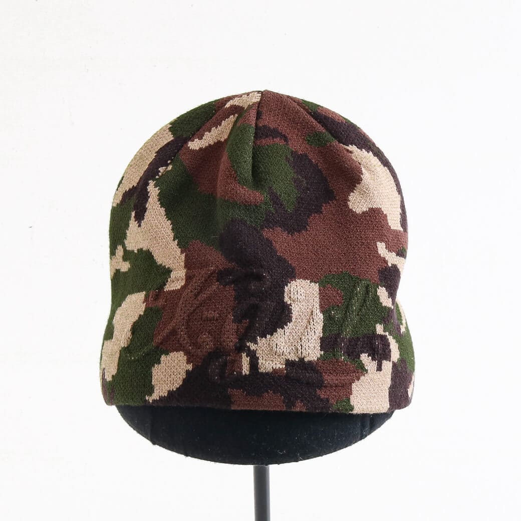 X-girl エックスガール エンボス ロゴ ビーニー｜BORN FREE ONLINE SHOP