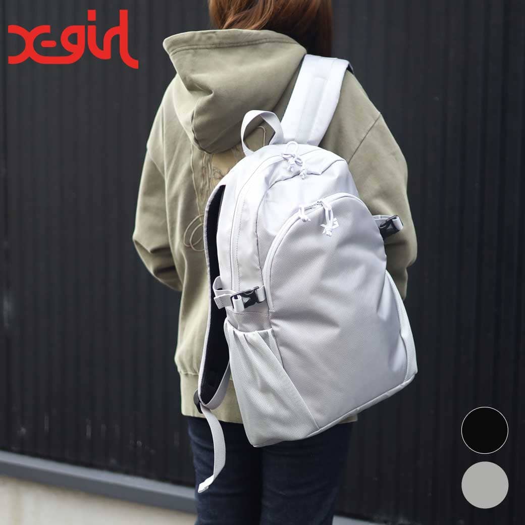 1/4まで10％OFF】X-girl エックスガール XG エンブレム バックパック