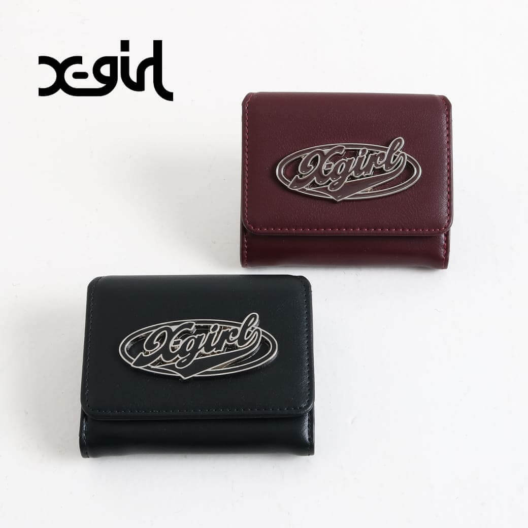 X-girl エックスガール カラー オーバル ロゴ バックル ミニ