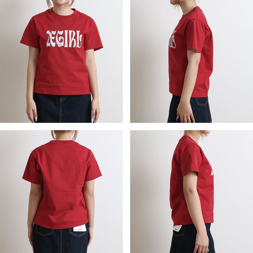 X-girl エックスガール スタディドロゴショートスリーブTシャツ｜BORN